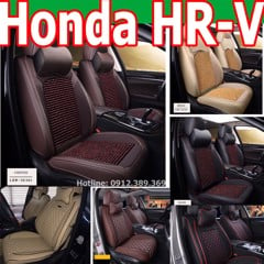 Áo Ghế Xe  Honda HR-V   Cao Cấp 9D 5 Ghế Mẫu Mới Thể Thao Ôm Kín Ghế