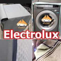Áo Phủ Máy giặt Cao Cấp Electrolux Vải Dù 3 Lớp Siêu Bền Chống Mưa Nắng Nóng Từ 7kg đến 15kg