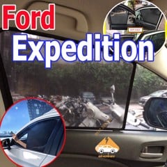 Rèm Che Nắng Xe Ford Expedition - Bô 4 Tấm Dính Nam Châm Hàng Loại 1