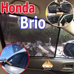 Rèm Che Nắng Xe Honda Brio - Bô 4 Tấm Dính Nam Châm Hàng Loại 1
