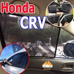 Rèm Che Nắng Xe Honda CRV - Bô 4 Tấm Dính Nam Châm Hàng Loại 1