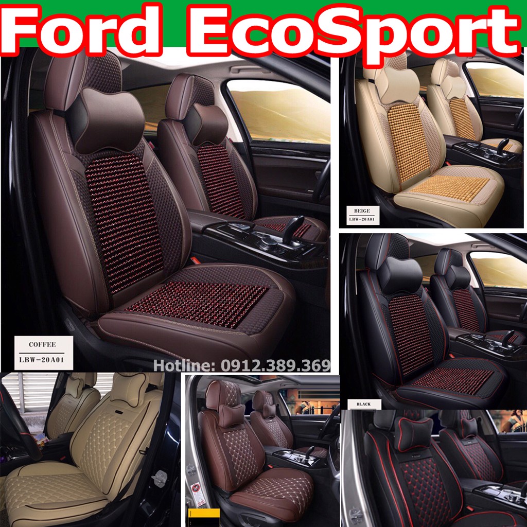 Áo Ghế Xe Ford EcoSport 9D 5 Ghế Cao Cấp Ôm Kín Ghế