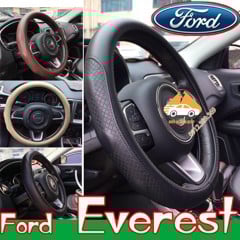 Bọc vô lăng Everest da bò, bao tay lái ô tô da thật nguyên miếng 100% Tạo Cảm Giác Chắc Chắn bám Tay