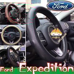 Bọc vô lăng Expedition da bò, bao tay lái ô tô da thật nguyên miếng 100% Tạo Cảm Giác Chắc Chắn bám Tay