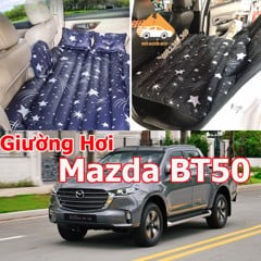 Giường hơi ô tô Mazda BT50, đệm hơi OxFord công nghệ HÀN QUỐC Tặng Kèm Bơm Chính Hãng Loại 1