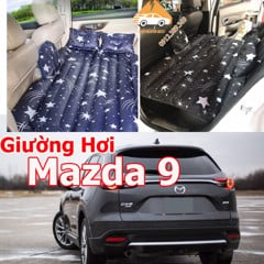 Giường hơi ô tô Mazda CX9, đệm hơi OxFord công nghệ HÀN QUỐC Tặng Kèm Bơm Chính Hãng Loại 1