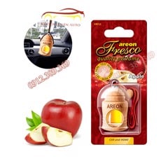 Tinh dầu treo xe ô tô hương táo – Areon Fresco Apple