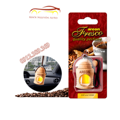 Nước hoa Tinh dầu thương cà phê treo xe ô tô – Areon Fresco Coffee