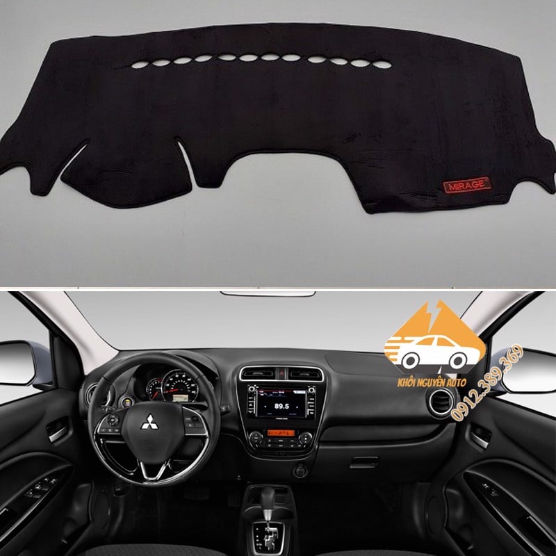 Thảm Taplo Mirage 2015, 2016, 2017, 2018-2022 Chống Trượt 3 Lớp CHẤT LIỆU NHUNG MỊN Loại 1