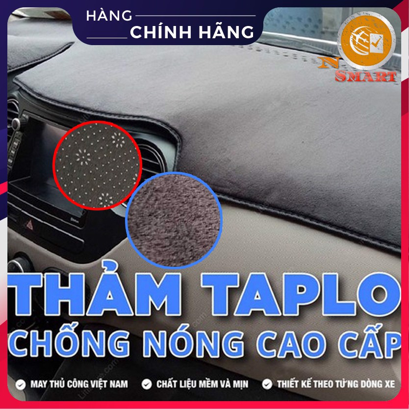 Thảm Taplo Xe Creta 2022, 2023 Chống Trượt Bằng Lông Cừu, Da carbon 3 lớp Loại 1