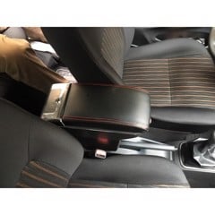 [GIÁ HỦY DIỆT] Tỳ tay Toyota WIGO NHỰA màu đen có 2 ngăn đựng và 7 cổng cắm usb tiện dụng Khôi Nguyên Auto