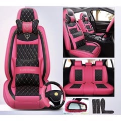 Áo Ghế Ô tô Royal Da Trần Thời Trang  - Ôm Lưng Bọc Kín Ghế 360°
